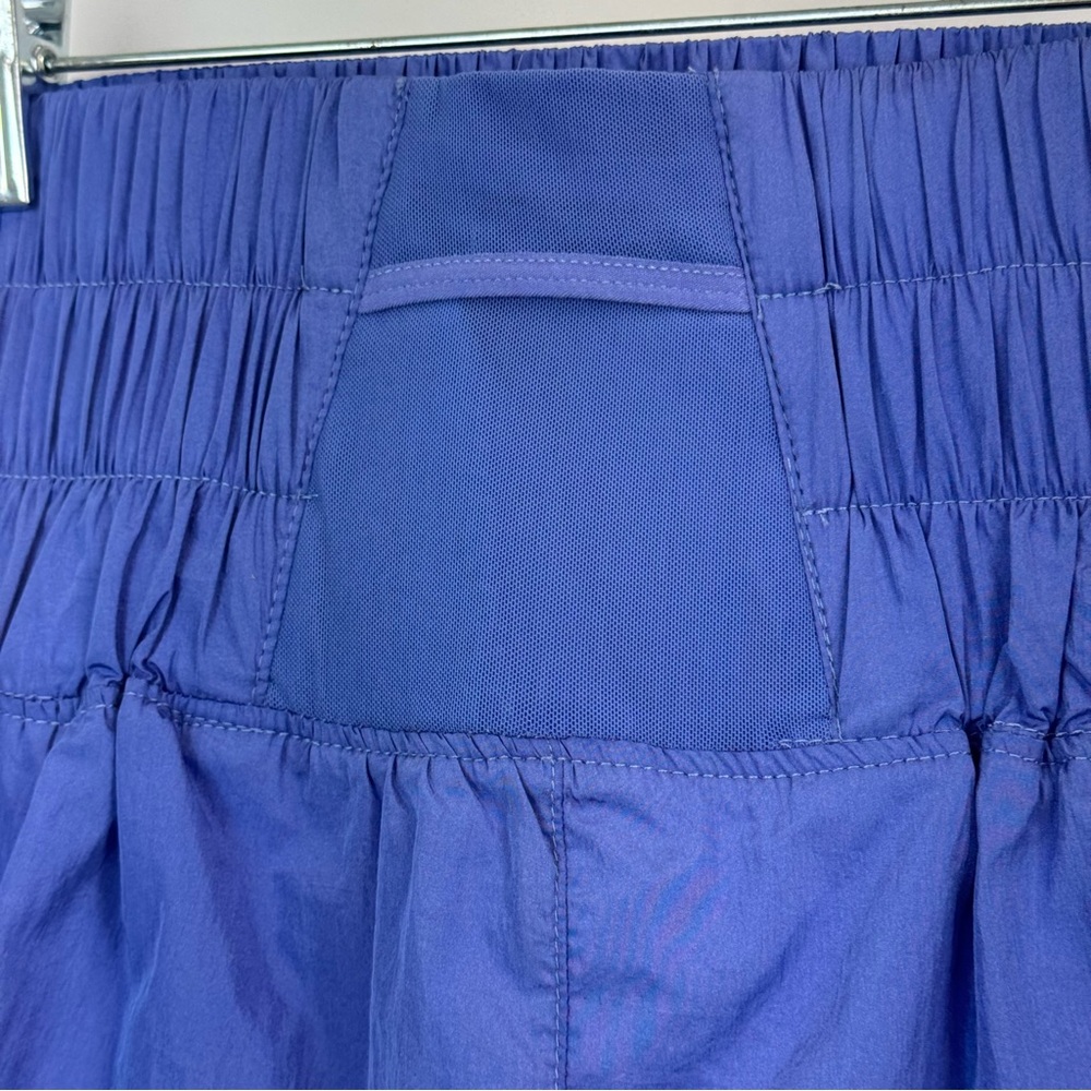 Free People Movement The Way Home Shorts Blue High Waist Lined Women's Size M - Picture 12 of 12